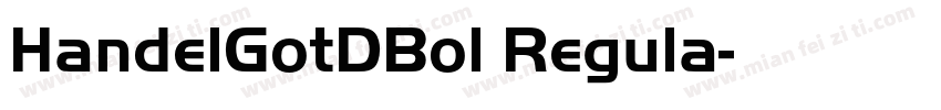 HandelGotDBol Regula字体转换